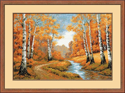 The Golden Grove  - Cross Stitch Kit from RIOLIS Ref. no.:1155