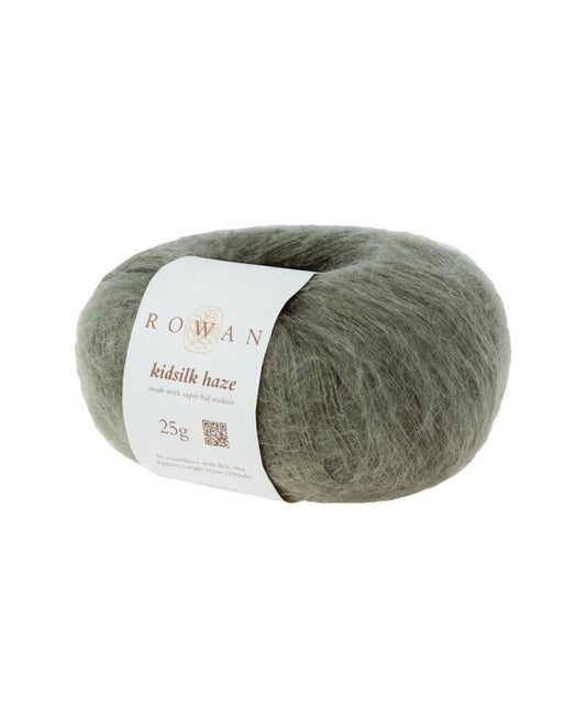 ROWAN KIDSILK HAZE Made from Super Soft Kid Mohair. Drab Ref. no.: 611