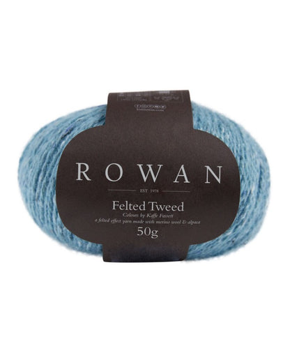 ROWAN a felted effect yarn (merino wool and alpaca) Fjord Ref. no.: 218