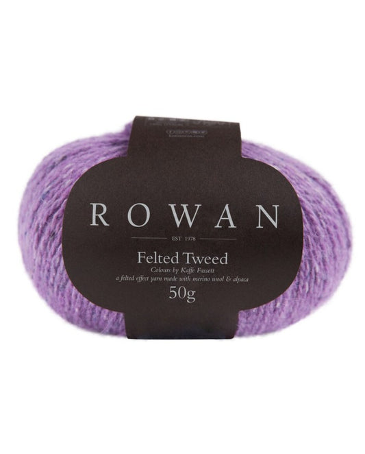 ROWAN a felted effect yarn (merino wool and alpaca) Heliotope Ref. no.: 219