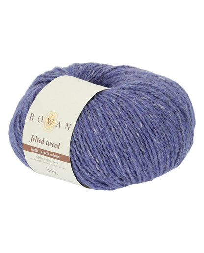 ROWAN a felted effect yarn (merino wool and alpaca) Iris Ref. no.: 201