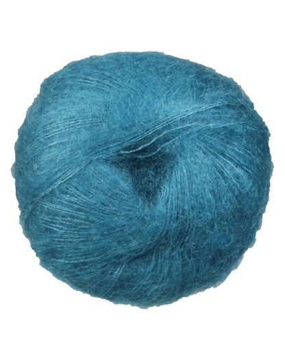 ROWAN KidSilk Haze - Mohair & Silk Yarn. Peacock Ref. no.: 671 Kidsilk Haze