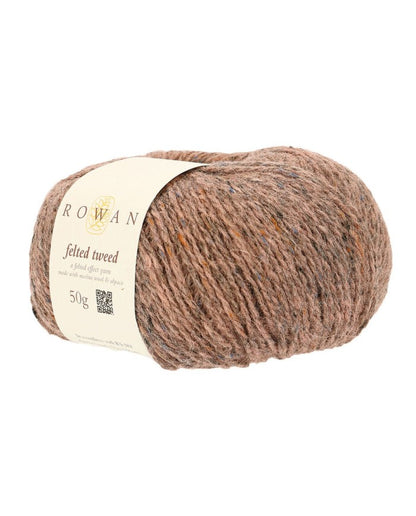 ROWAN a felted effect yarn (merino wool and alpaca) Rose Quartz Ref. no.: 206