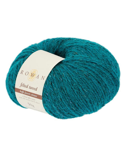 ROWAN a felted effect yarn (merino wool and alpaca) Turquoise Ref. no.: 202
