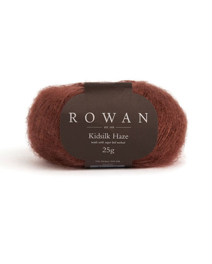 ROWAN KIDSILK HAZE Made from Super Soft Kid Mohair. Walnut Ref. no.: 734