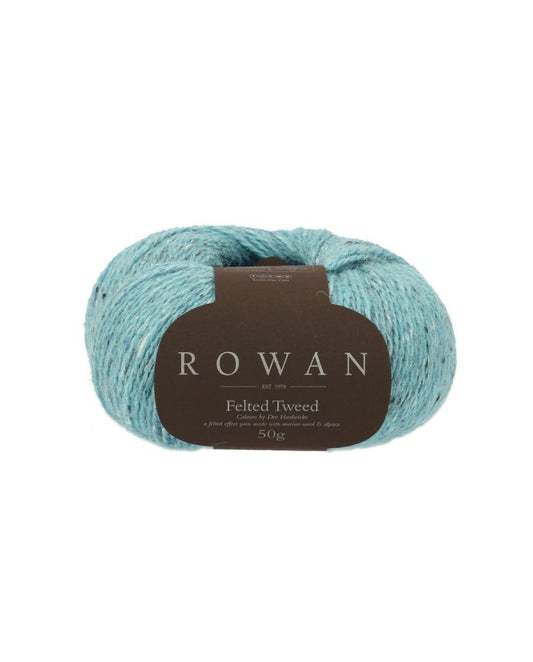 ROWAN a felted effect yarn (merino wool and alpaca) Winter Blue Ref. no.: 803